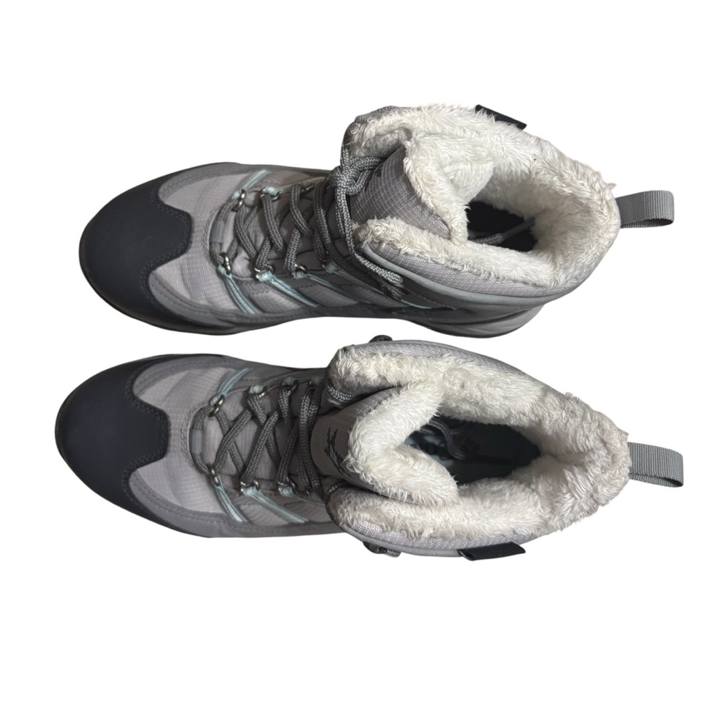 COLUMBIA Whirlibird Winter Hiking Boots with Faux Fur Lining Size 8.5 - Picture 2 of 10